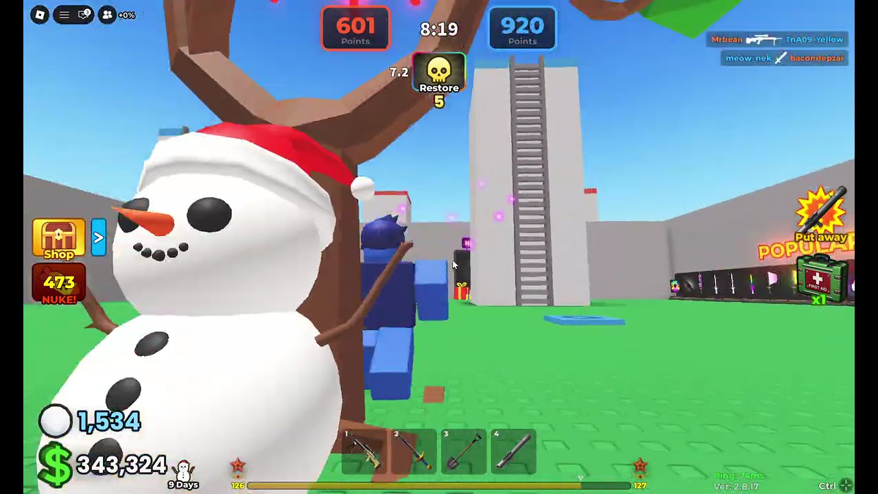 Gameplay 53: Underground War 2.0 [NUKE] Khá lag