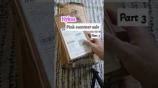 Nykaa Pink Summer sale #nykaa #nykaahaul #beauty #beautyfinds #shortsfeed #shorts #ytshorts