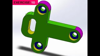 SolidWorks Tutorial For Beginners: Exercise 10