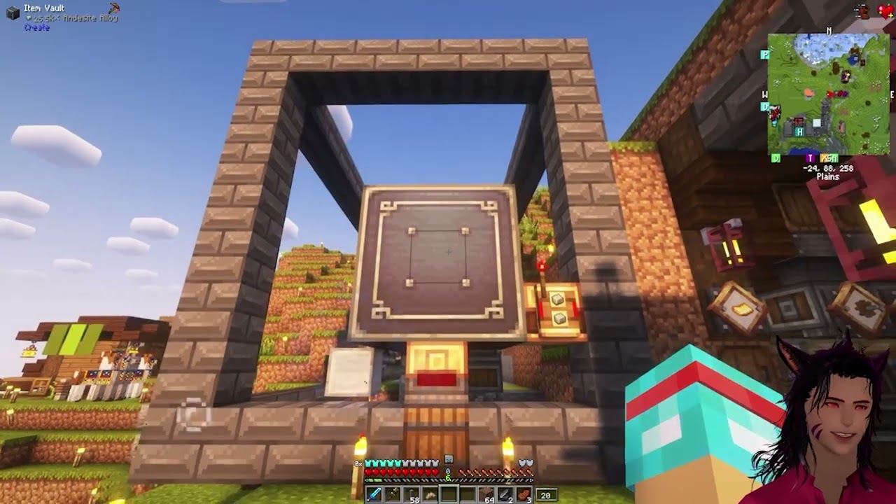 【Steampunk LPS】Big Tree Farm and Andesite Automation - Minecraft 1.20.1 Modpack