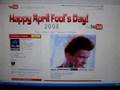 Youtube April Fools Day: Rick Roll