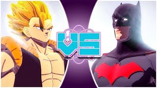 GOGETA vs SUPER-BAT! (Goku and Vegeta vs Batman and Superman) | REWIND  RUMBLE - YouTube