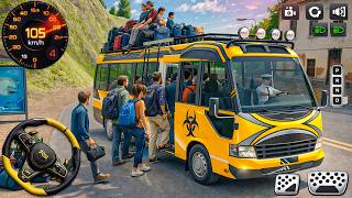 City Coach Passenger Van: Mini coach game simulator driver passengers to village - android gameplay screenshot 2