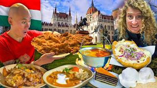 48 Hour HUNGARIAN FOOD TOUR in Budapest! LÁNGOS, SCHNITZEL, TÚRÓ RUDI + 14 MUST TRY Foods in Hungary screenshot 2