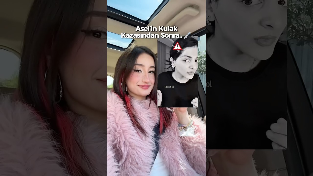 ABONE OL ❤️ Asel bal kulağını deldirmek istemiş ama kaza oldu! Klips küpe önerdim! 🌸@AmineAsell