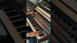 Prophet 10 and OBX8 through Roland Dimension D and Lexicon Model 200// slow ambient synth jam 
