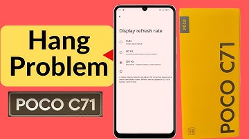 poco C71 hang problem solution | poco C71 me hang problem theek kaise kare | poco C71 heat problem
