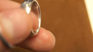 Benchmark 14k White Gold Ring Band