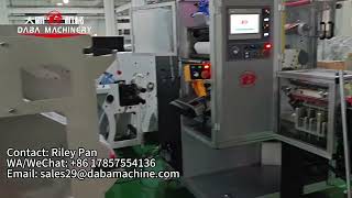 DABA stack flexo printing machine controlled by servo motor