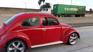 110 on the 110 in Alvaro's 2387cc Turbo Injected VW Beetle