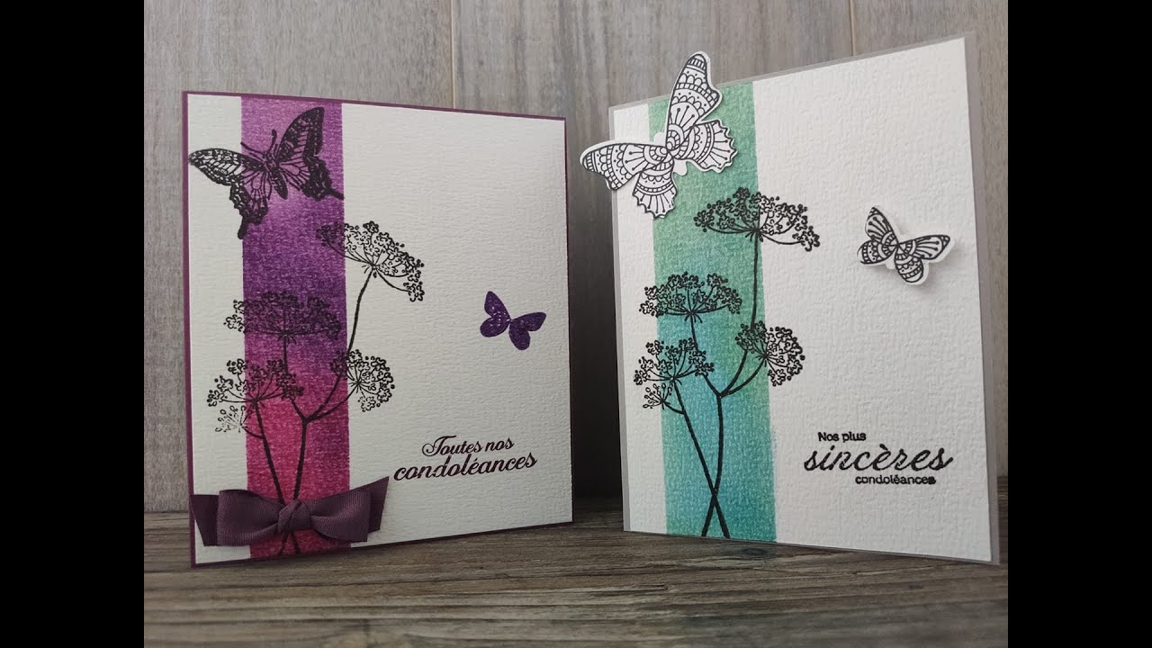 Carte de condoléances facile pour débutantes