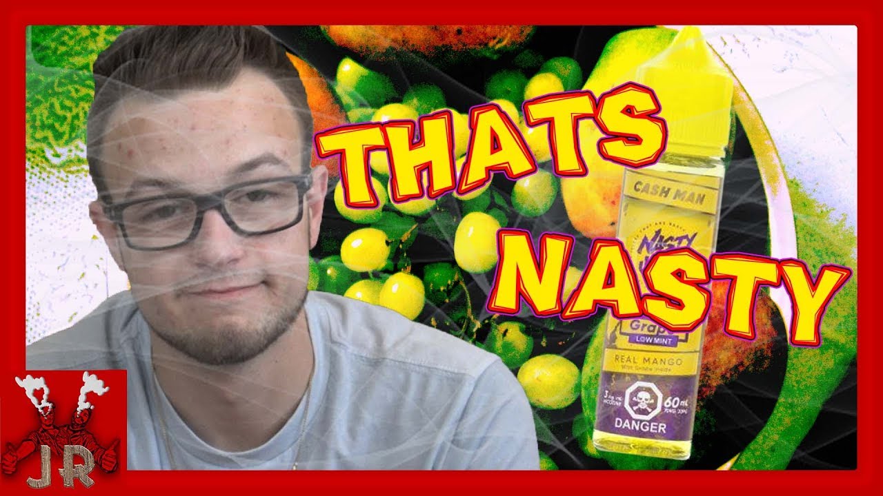 Gage has a Nasty Juice - Beaver Fever Juice Review - Nasty Juice: Grape Mango