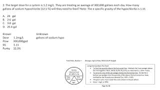 Water Treatment Math Quiz # 07