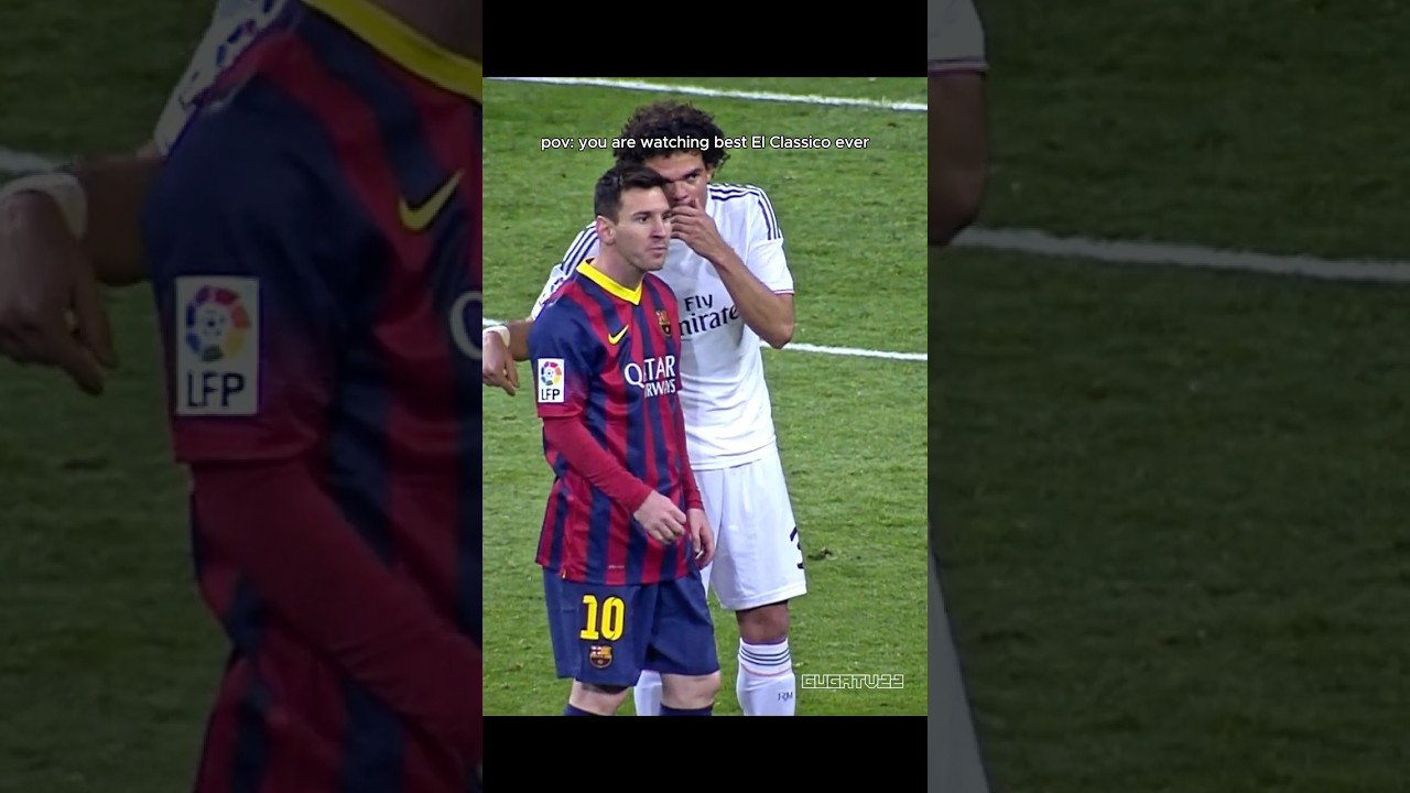 You are watching PRIME El Classico 💀