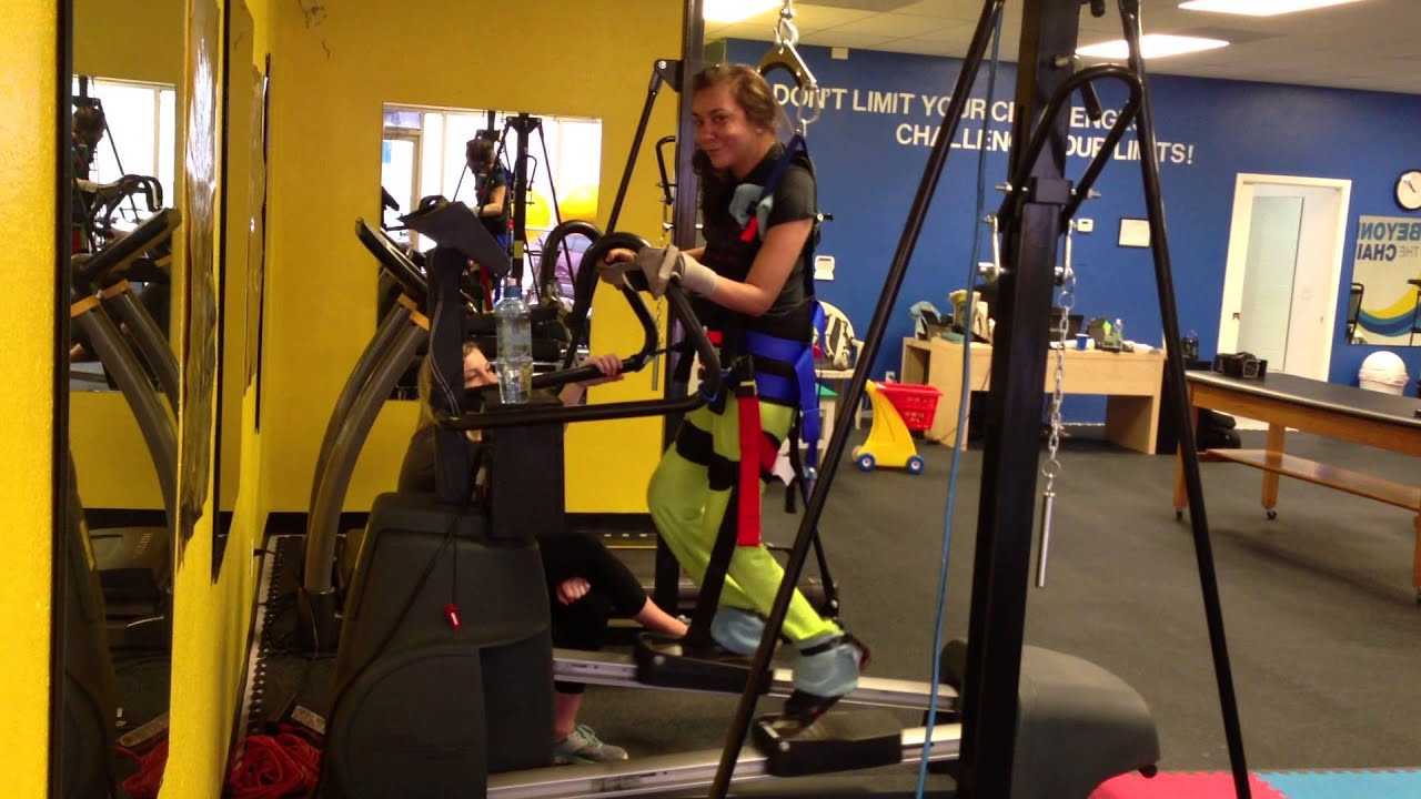 Shirley M.a C5/C6 Spinal Cord Injury on the Passive Gait Trainer