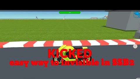 how to invisible in SSB2