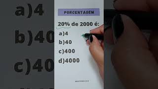  Quanto  20 De 2000 maths dicasdematemtica matemticabsica mathsproblems