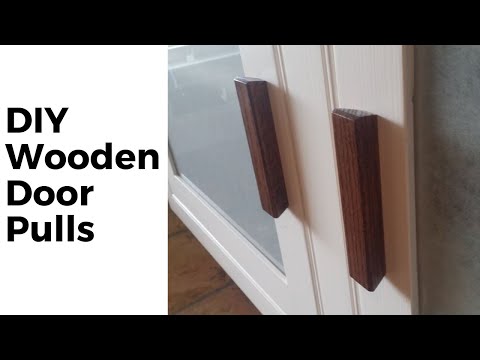 Make Wooden Door Pulls, Scrap Bin Challenge 2016 