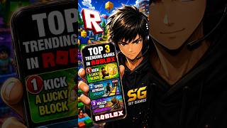 Top 3 Viral Games In Roblox 🤯🔥 #roblox