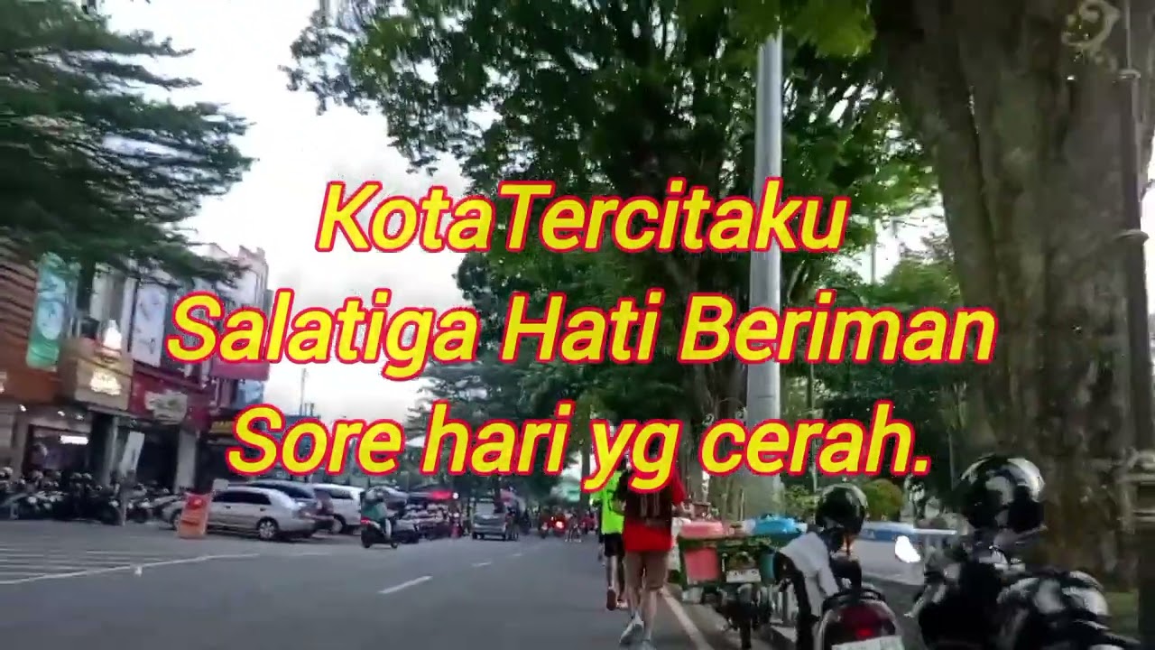 Pancal Pedal sore hari yg cerah.