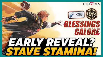 Start Saving Stamina Now? X2 Event Revealed! [Etheria Restart]