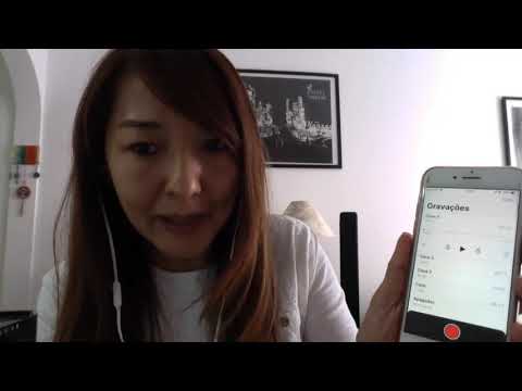 Como gravar audio no iphone - YouTube