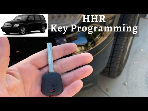 How To Program A Chevy HHR Key 2006 - 2012 DIY Chevrolet Transponder Ignition