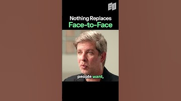 Nothing Replaces Face-to Face