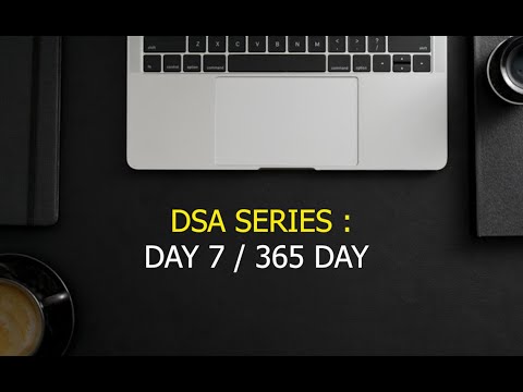 DAY 7 : DSA Series ( Remove Duplicates from Sorted Array) on Leetcode