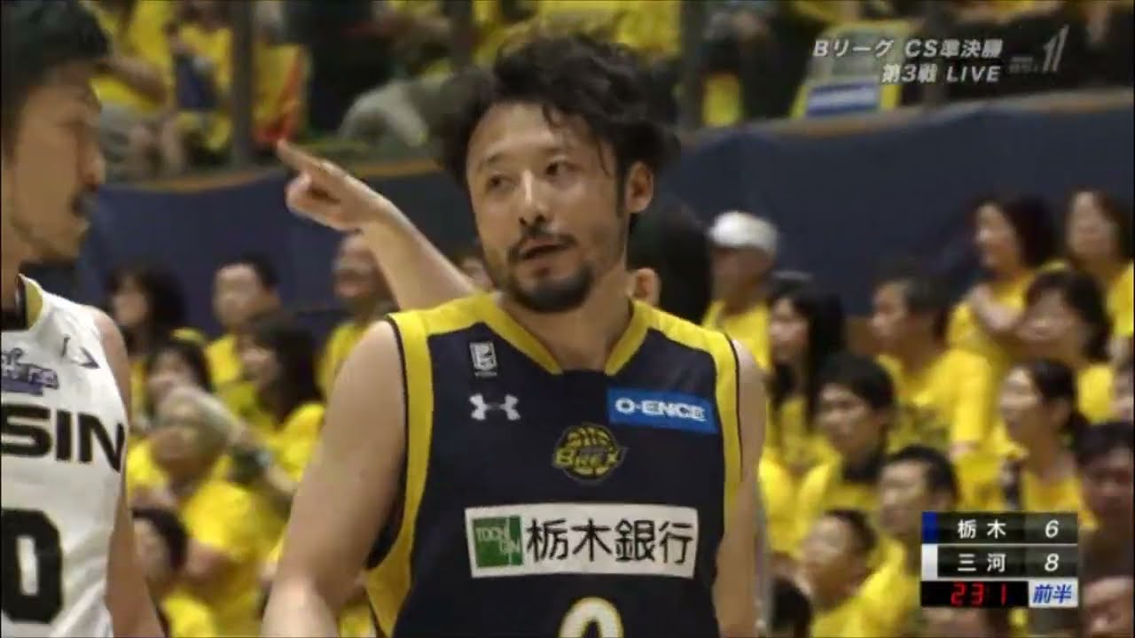 2016 17 Bリーグチャンピオンシップ セミファイナル　栃木ブレックスvsシーホース三河 GAME3