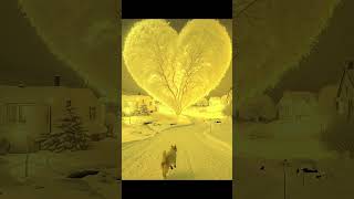 Nature's Embrace: The Heart of Winter's Warmth