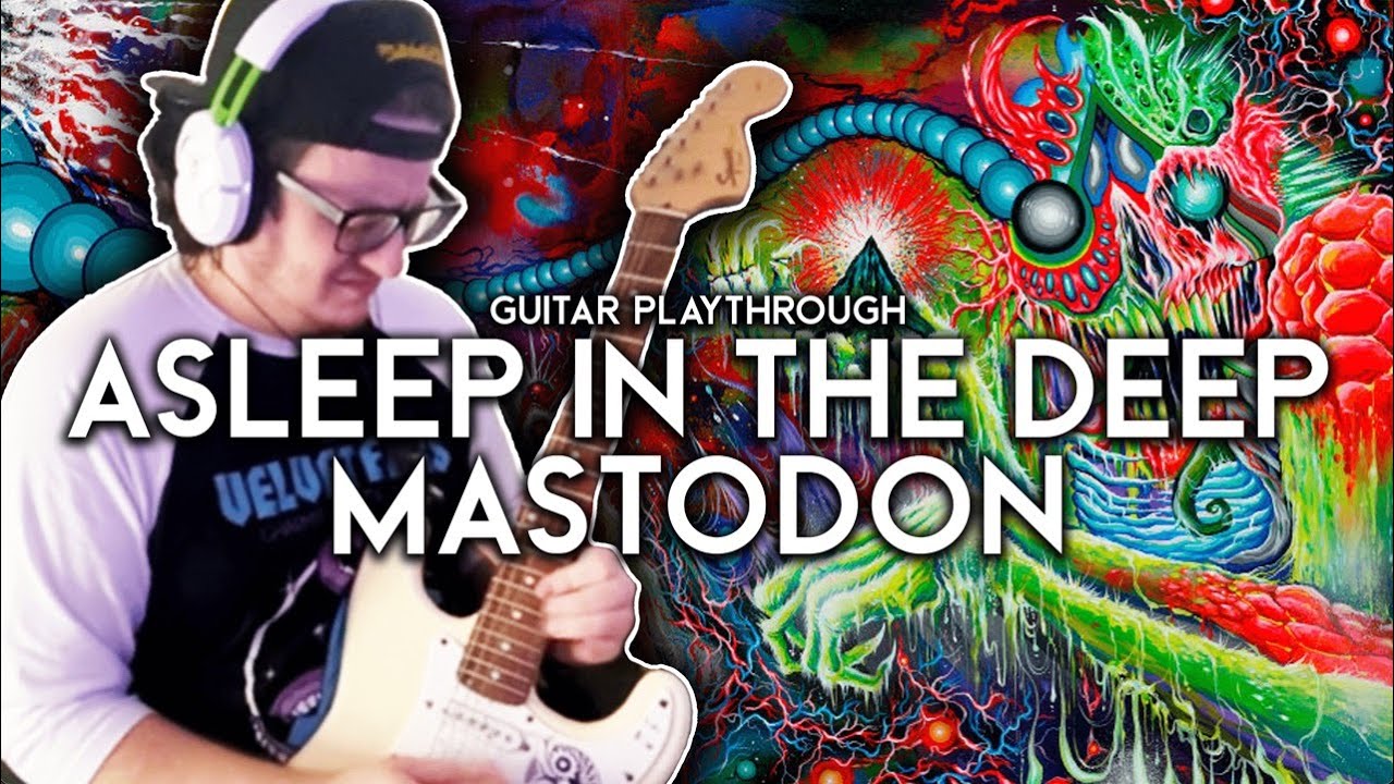 Asleep in the Deep - Mastodon | Guitar Playthrough #guitar #guitarcover #music #streaming