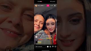 Isha Malviya Instagram live P2