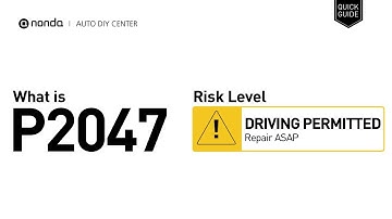 What is P2047 Engine Code [Quick Guide]