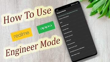 How to Enable Engineer Mode in Any Realme Devise.