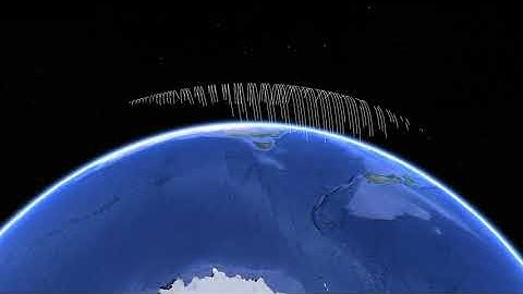 Iridium Satellite tracks from gr-iridium and iridium-toolkit