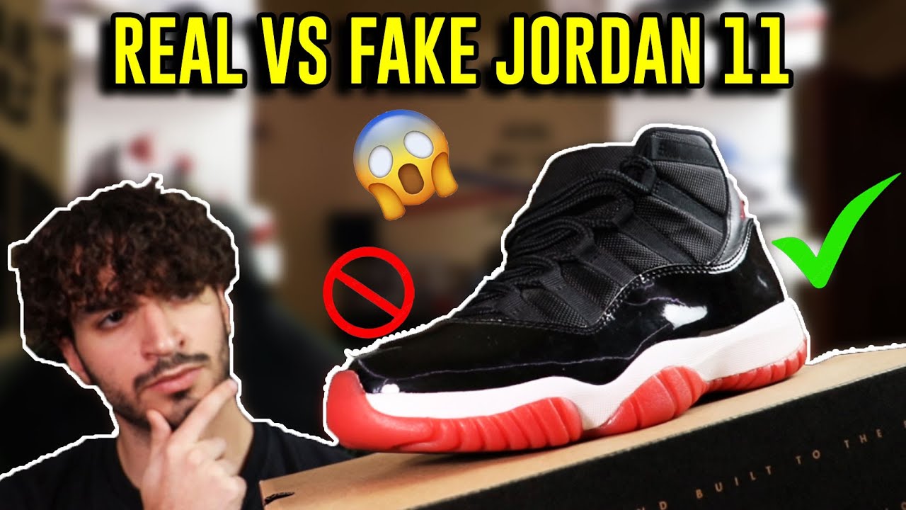DON'T GET SCAMMED! Air Jordan 11 Real vs Fake Guide - YouTube
