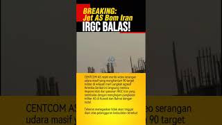BREAKING: Jet AS Bom Iran, IRGC Balas‼️ #shorts