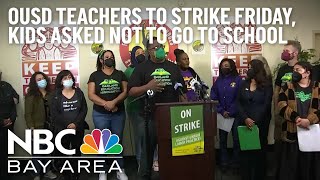 Oakland Public Schools Bracing for Teachers' Strike