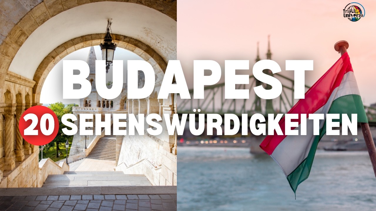 Top 20 Sehenswürdigkeiten in BUDAPEST 🇭🇺 Reisevideo
