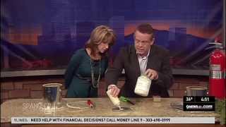 Christmas Tree Fire Safety - Cool Science Experiment! (HD)