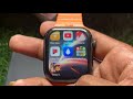 Smartwatch unboxing in live