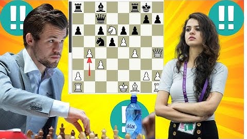 Intact Tania Sachdev vs Magnus Carlsen chess game 6