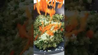 cauli flower and broccoli  rice.
