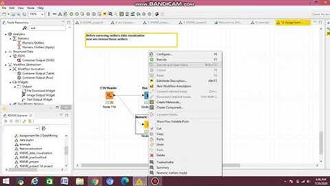 How to remove the outliers in KNIME