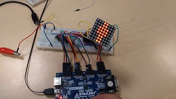Control de una matriz de leds con FPGA