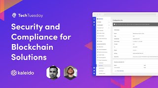 Security & Compliance for Blockchain Solutions Featuring AWS