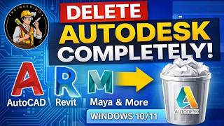 How to Completely Uninstall All Autodesk Products (Clean Removal) | Windows 10/11