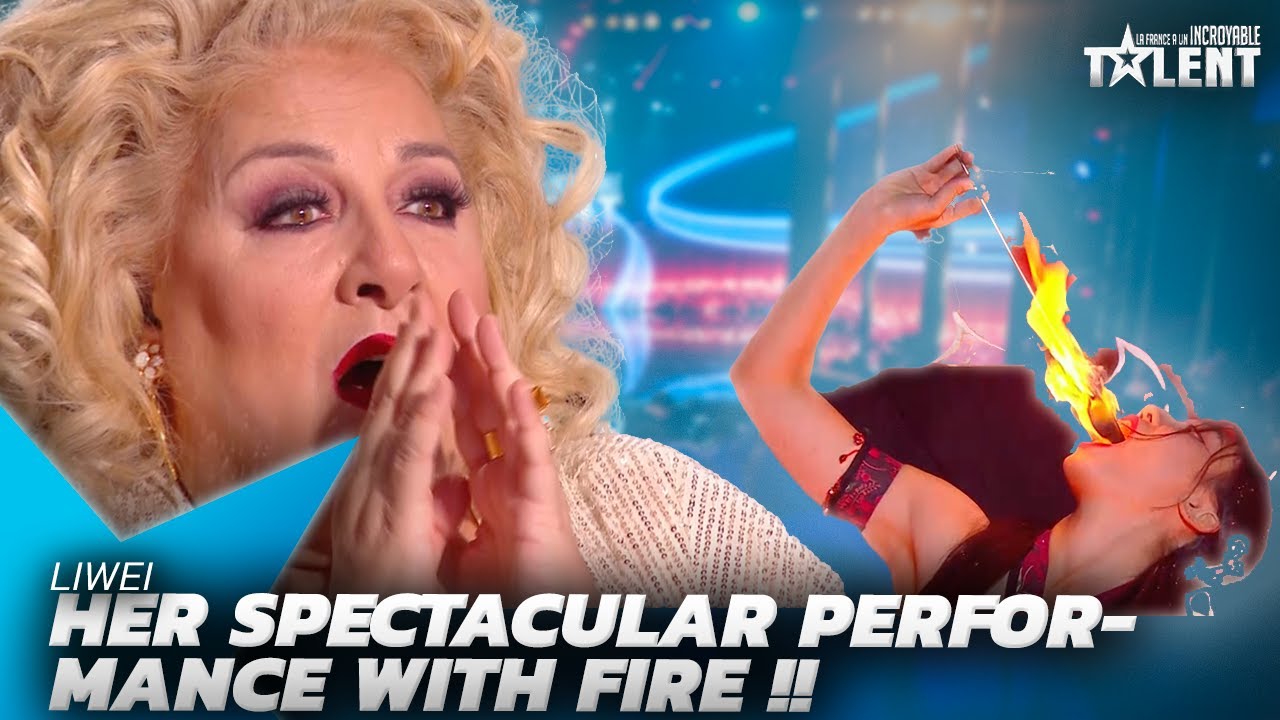 LiWei impresses the judges with her dangerous fire tricks | FGT 2024