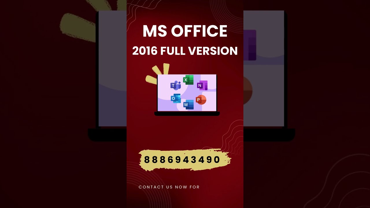 MS Office 2016 with Full Activation